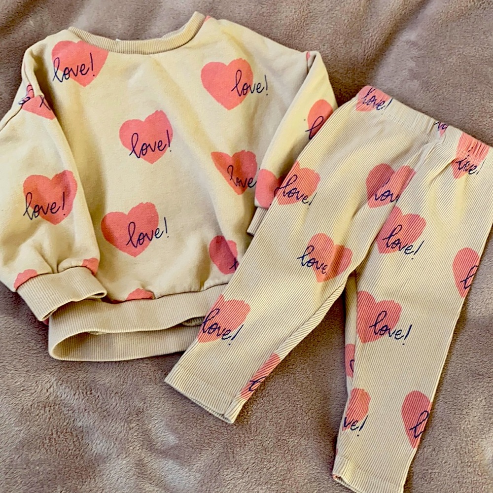 Zara Love Set - 3-6 months